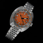 Marca superior mergulhador relógio masculino sub300t automático mecânico vidro de safira luminosa data 200m volta pulseira seestern relógio de pulso retro