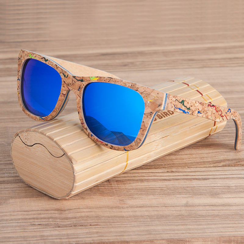 Óculos de sol polarizados por pássaros bobo para homens e mulheres, óculos de luxo, estilo retro, com presente memorial, navio livre, ag021