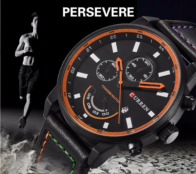 Curren relógio de quartzo masculino relógios topo marca de luxo famoso relógio de pulso masculino relógio de pulso de quartzo-relógio masculino