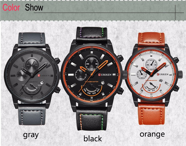Curren relógio de quartzo masculino relógios topo marca de luxo famoso relógio de pulso masculino relógio de pulso de quartzo-relógio masculino