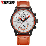 Curren relógio de quartzo masculino relógios topo marca de luxo famoso relógio de pulso masculino relógio de pulso de quartzo-relógio masculino