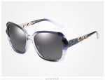 AOWEAR-Luxury Square Oversized Sunglasses for Women, Polarized Brand Design, óculos de sol vintage, tons ao ar livre, óculos para senhoras
