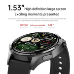Gt5 pro relógio inteligente masculino 5 pro amoled tela hd bluetooth chamada trajetória gps nfc freqüência cardíaca bússola smartwatches 2024 novo