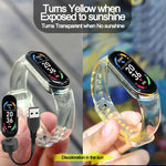 Pikachu Novo Estilo Magnético Bluetooth Relógio Inteligente Esportes Eletrônico Freqüência Cardíaca Pressão Pedômetro Música Monitoramento do Sono Blood Toy
