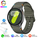 Para galaxy watch 7 relógio inteligente das mulheres dos homens amoled tela hd bússola freqüência cardíaca fitness esporte à prova dwaterproof água bluetooth chamada smartwatch
