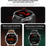 Gt5 pro relógio inteligente masculino 5 pro amoled tela hd bluetooth chamada trajetória gps nfc freqüência cardíaca bússola smartwatches 2024 novo