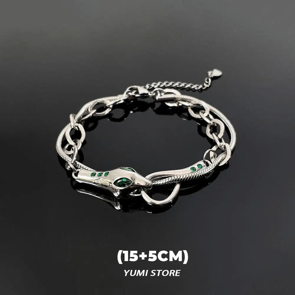 Retro chama cruz pulseira para homem mulher hip hop titânio aço splice corrente charme unisex jóias legal kpop acessórios de luxo