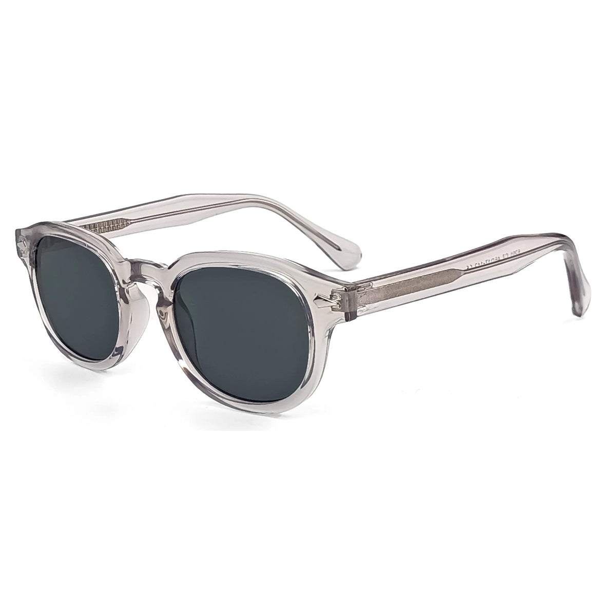 Caterside retro redondo masculino óculos de sol punk ácido propiônico pino templo luxo óculos de sol feminino esportes lazer festa óculos uv400