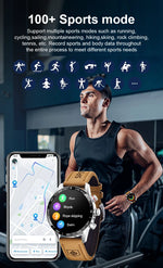 Lige 2024 novo robusto militar gps relógio inteligente masculino amoled tela hd freqüência cardíaca bluetooth chamada à prova dwaterproof água ao ar livre smartwatch