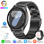Para galaxy watch 7 relógio inteligente das mulheres dos homens amoled tela hd bússola freqüência cardíaca fitness esporte à prova dwaterproof água bluetooth chamada smartwatch
