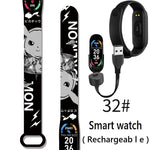 Pikachu Novo Estilo Magnético Bluetooth Relógio Inteligente Esportes Eletrônico Freqüência Cardíaca Pressão Pedômetro Música Monitoramento do Sono Blood Toy