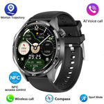 Gt5 pro relógio inteligente masculino 5 pro amoled tela hd bluetooth chamada trajetória gps nfc freqüência cardíaca bússola smartwatches 2024 novo