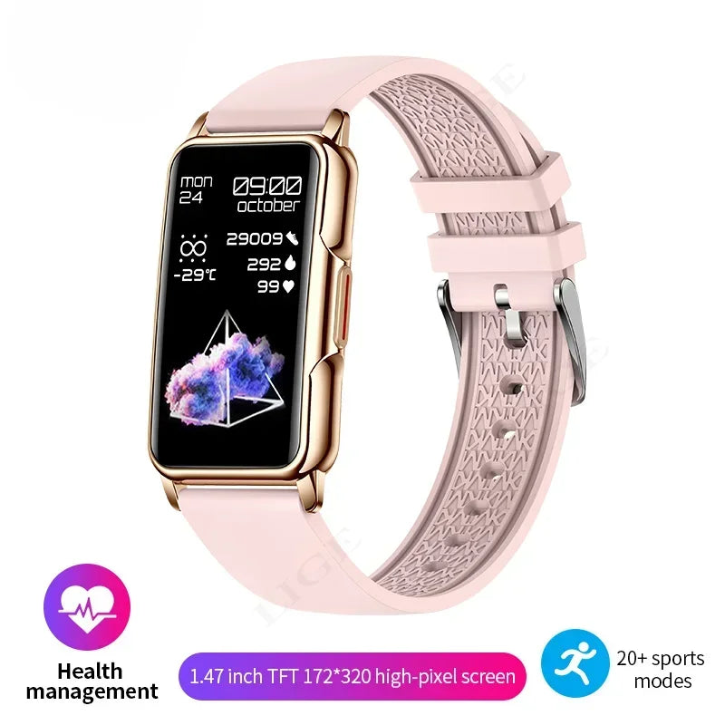Xiaomi relógio inteligente feminino masculino bluetooth conectado telefone música fitness esportes pulseira monitor de sono homem smartwatch feminino