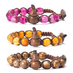 Pulseira inovadora original série tibetana pulseira de contas de buda alma cura pulseira masculina para mulheres atacado
