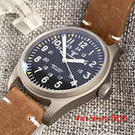 Novo tandorio piloto 39mm relógio de titânio movimento nh35 200m à prova dwaterproof água luminosa mergulho automático relógio masculino vidro safira escovado