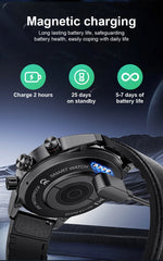 Lige 2024 novo robusto militar gps relógio inteligente masculino amoled tela hd freqüência cardíaca bluetooth chamada à prova dwaterproof água ao ar livre smartwatch