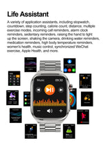 2024 novo grau médico ácido úrico gordura no sangue smartwatch ecg glicose no sangue freqüência cardíaca pressão arterial monitoramento de saúde relógio inteligente