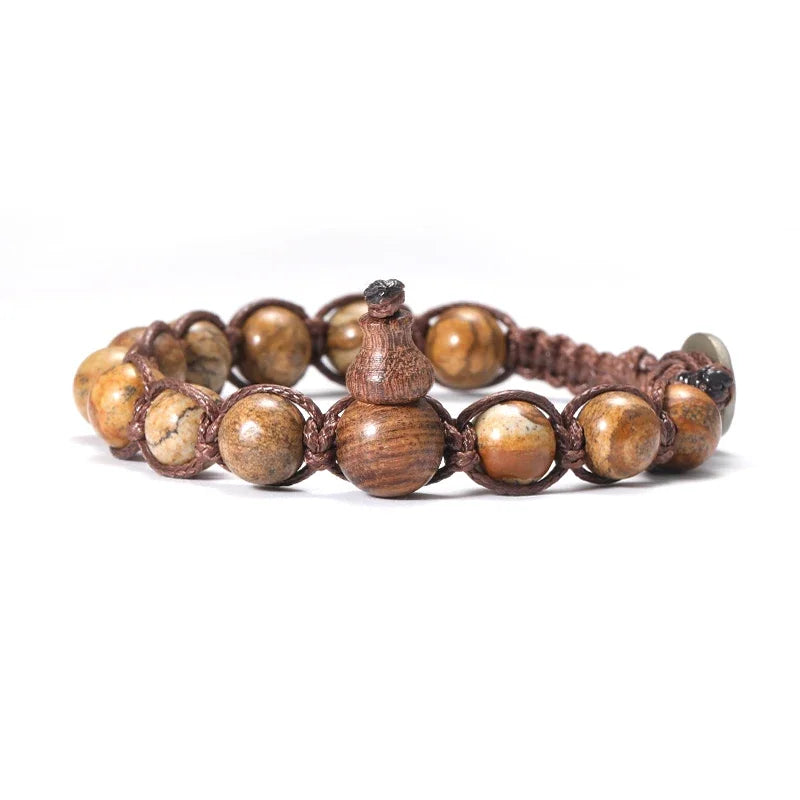 Pulseira inovadora original série tibetana pulseira de contas de buda alma cura pulseira masculina para mulheres atacado