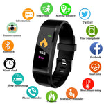 Esportes pulseira inteligente bluetooth relógio à prova dwaterproof água freqüência cardíaca de oxigênio no sangue adulto pressão arterial monitoramento pulseira eletrônica
