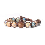 Pulseira inovadora original série tibetana pulseira de contas de buda alma cura pulseira masculina para mulheres atacado