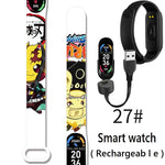 Pikachu Novo Estilo Magnético Bluetooth Relógio Inteligente Esportes Eletrônico Freqüência Cardíaca Pressão Pedômetro Música Monitoramento do Sono Blood Toy