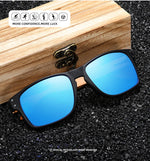Xsw marca design de madeira de faia artesanal óculos de sol masculino polarizado óculos de sol de condução ao ar livre dobradiça reforçada 5527