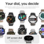 Gt5 pro relógio inteligente masculino 5 pro amoled tela hd bluetooth chamada trajetória gps nfc freqüência cardíaca bússola smartwatches 2024 novo