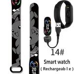 Pikachu Novo Estilo Magnético Bluetooth Relógio Inteligente Esportes Eletrônico Freqüência Cardíaca Pressão Pedômetro Música Monitoramento do Sono Blood Toy