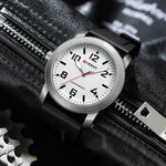 CURREN Moda Simples Relógios Masculinos com Grande Mostrador de Numerais Relógio de Pulso de Quartzo para Cavalheiro de Negócios com Pulseira de Silicone
