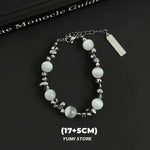Retro chama cruz pulseira para homem mulher hip hop titânio aço splice corrente charme unisex jóias legal kpop acessórios de luxo