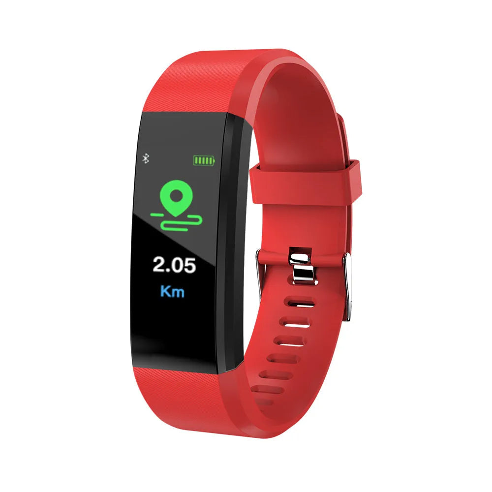 Esportes pulseira inteligente bluetooth relógio à prova dwaterproof água freqüência cardíaca de oxigênio no sangue adulto pressão arterial monitoramento pulseira eletrônica