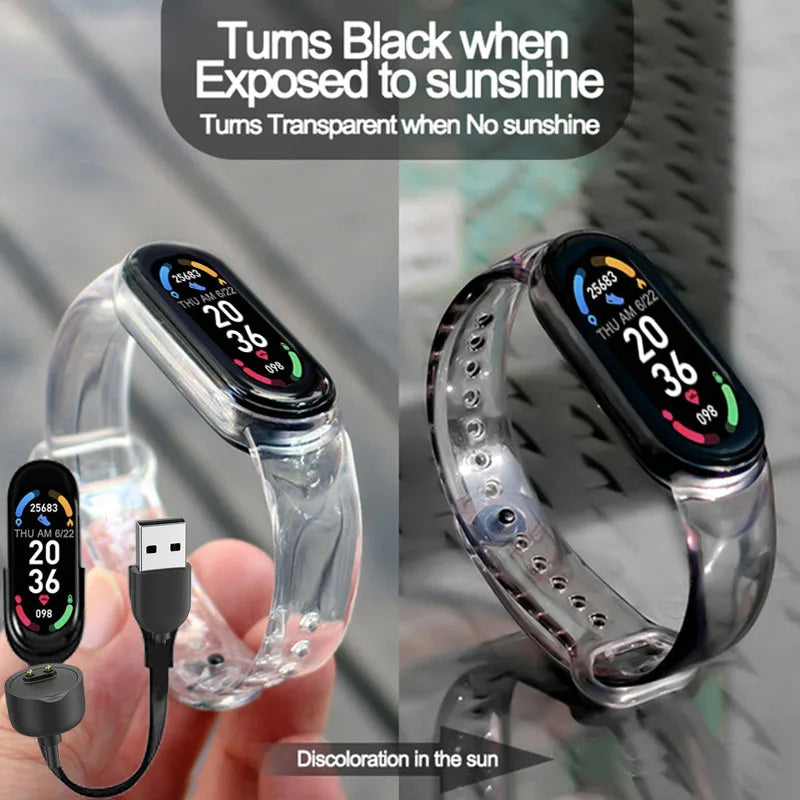 Pikachu Novo Estilo Magnético Bluetooth Relógio Inteligente Esportes Eletrônico Freqüência Cardíaca Pressão Pedômetro Música Monitoramento do Sono Blood Toy