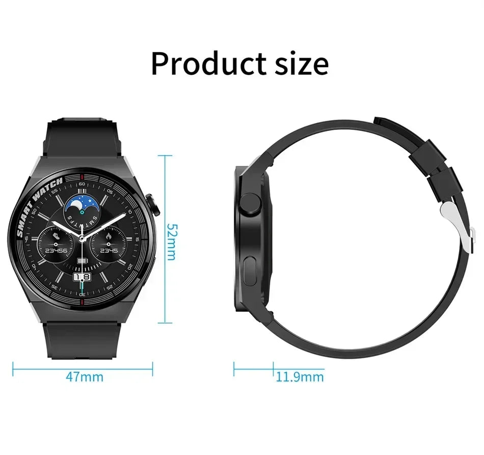 Xiaomi todos os relógios gt3 pro amoled relógio inteligente masculino mostrador personalizado resposta chamada esporte rastreador de fitness masculino à prova dwaterproof água smartwatch