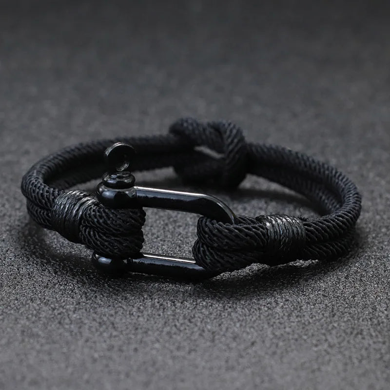 Noter amarelo azul símbolo ucraniano pulseira masculina bicolor nó concêntrico cordão corrente braclet presente para ele ucrânia acessórios