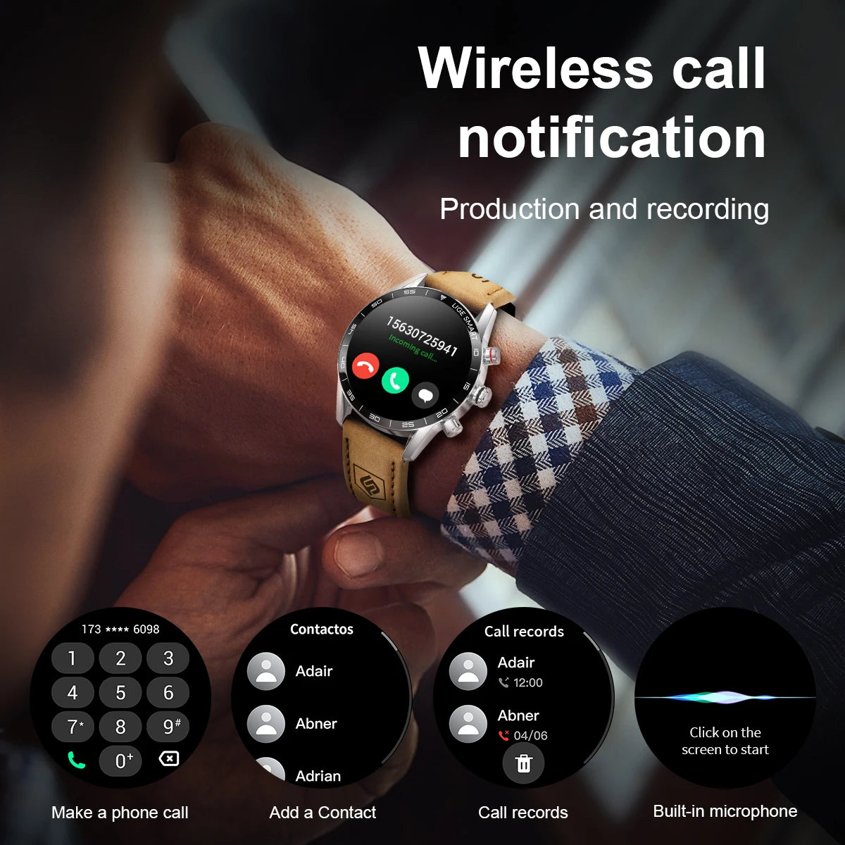Lige 2024 novo robusto militar gps relógio inteligente masculino amoled tela hd freqüência cardíaca bluetooth chamada à prova dwaterproof água ao ar livre smartwatch