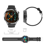 Gt5 pro relógio inteligente masculino 5 pro amoled tela hd bluetooth chamada trajetória gps nfc freqüência cardíaca bússola smartwatches 2024 novo