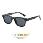 Caterside retro quadrado óculos de sol dos homens punk pequeno quadro marca designer óculos de sol feminino viagem ao ar livre festa melhor presente