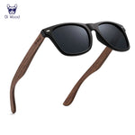 Oi marca de madeira óculos de sol de madeira natural homens polarizados moda óculos de sol de madeira original oculos de sol masculino novos quadros tr90