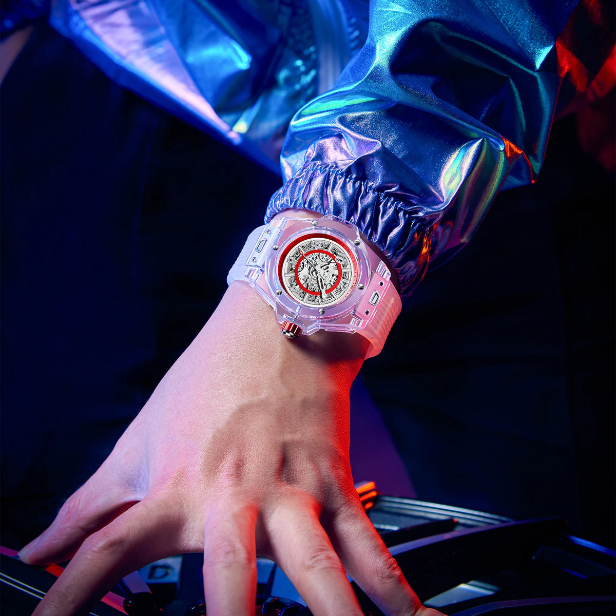 Onola 2023 novo relógio de luxo totalmente automático masculino à prova dwaterproof água moda luxo relógio mecânico