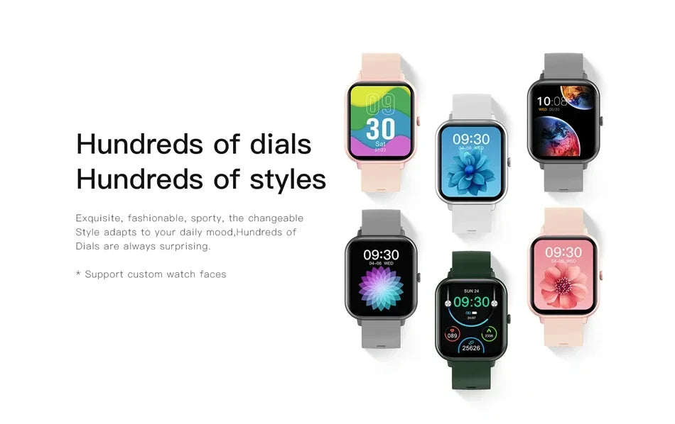 Xiaomi chamada relógio inteligente feminino mostrador personalizado smartwatch para android ios à prova dwaterproof água bluetooth música relógios relógio de toque completo