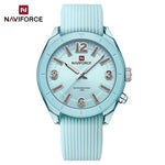 Naviforce moda feminina relógio à prova dwaterproof água personalidade senhoras quartzo relógios de pulso luxo vestido romatic namorada presente 2024