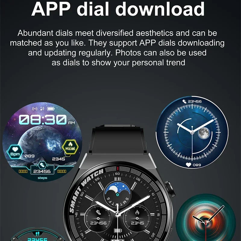 Xiaomi todos os relógios gt3 pro amoled relógio inteligente masculino mostrador personalizado resposta chamada esporte rastreador de fitness masculino à prova dwaterproof água smartwatch