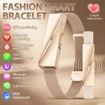 Lige nova senhora pulseira inteligente para presentes em tempo real monitoramento de freqüência cardíaca sono à prova dwaterproof água multi-esporte modo casal pulseira saúde