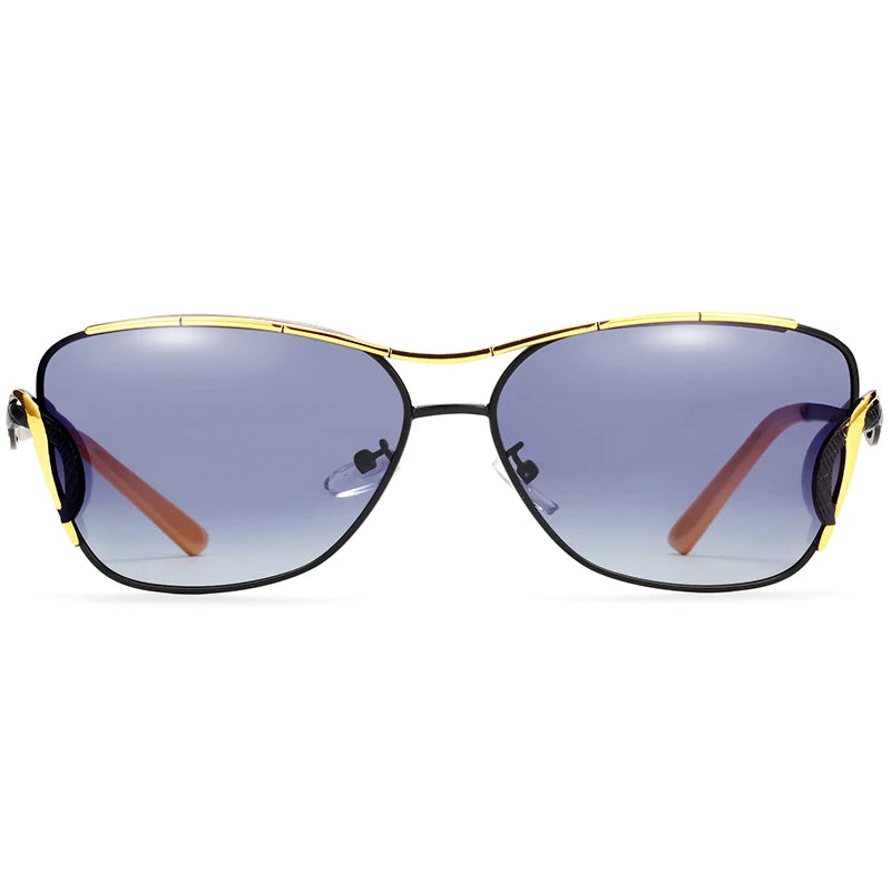 Barcur-óculos de sol femininos, óculos oversized, óculos polarizadores, lente gradiente, proteção uv400