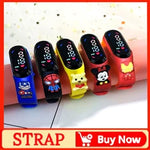 Pikachu Novo Estilo Magnético Bluetooth Relógio Inteligente Esportes Eletrônico Freqüência Cardíaca Pressão Pedômetro Música Monitoramento do Sono Blood Toy