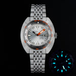 Marca superior mergulhador relógio masculino sub300t automático mecânico vidro de safira luminosa data 200m volta pulseira seestern relógio de pulso retro