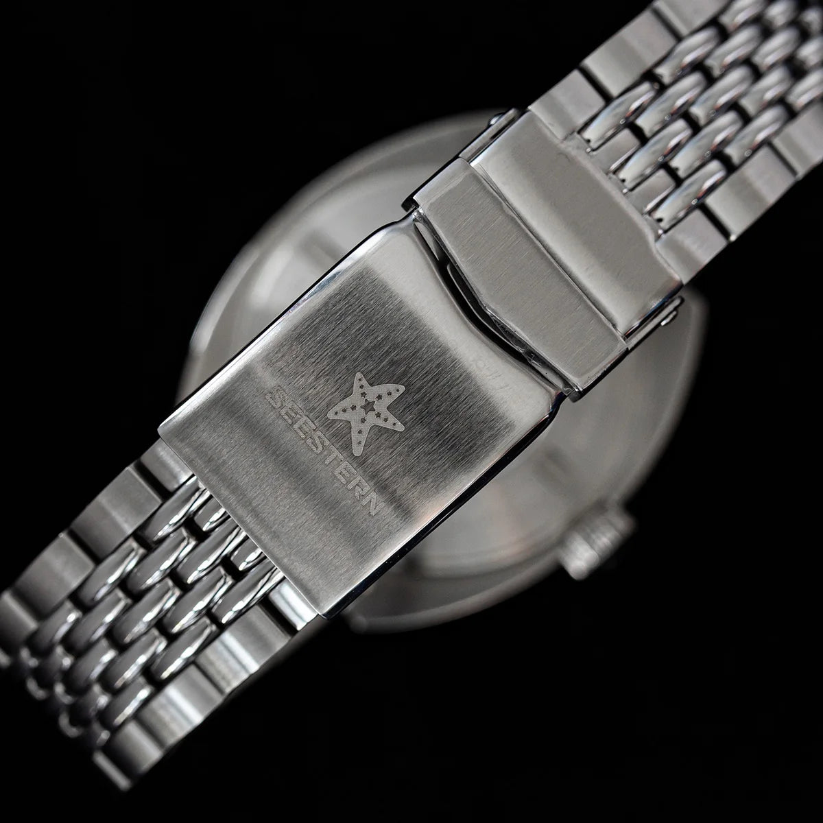Marca superior mergulhador relógio masculino sub300t automático mecânico vidro de safira luminosa data 200m volta pulseira seestern relógio de pulso retro