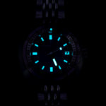 Marca superior mergulhador relógio masculino sub300t automático mecânico vidro de safira luminosa data 200m volta pulseira seestern relógio de pulso retro