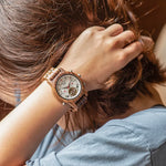 Bobo pássaro relógios mecânicos masculino feminino automático duplo tourbillon relógio de pulso roda balanço metal de madeira relógio relogio