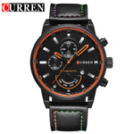 Curren relógio de quartzo masculino relógios topo marca de luxo famoso relógio de pulso masculino relógio de pulso de quartzo-relógio masculino